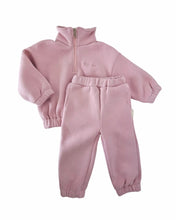 Load image into Gallery viewer, Signature Logo Fleece Set (Rose)
