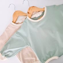 Load image into Gallery viewer, French Terry Romper (Sage)
