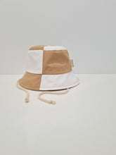 Load image into Gallery viewer, Checkered Bucket Hat (Sand)
