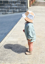 Load image into Gallery viewer, Checkered Bucket Hat (Sand)
