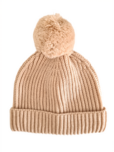 Load image into Gallery viewer, Kids Rib Knit Beanie (Oatmeal)
